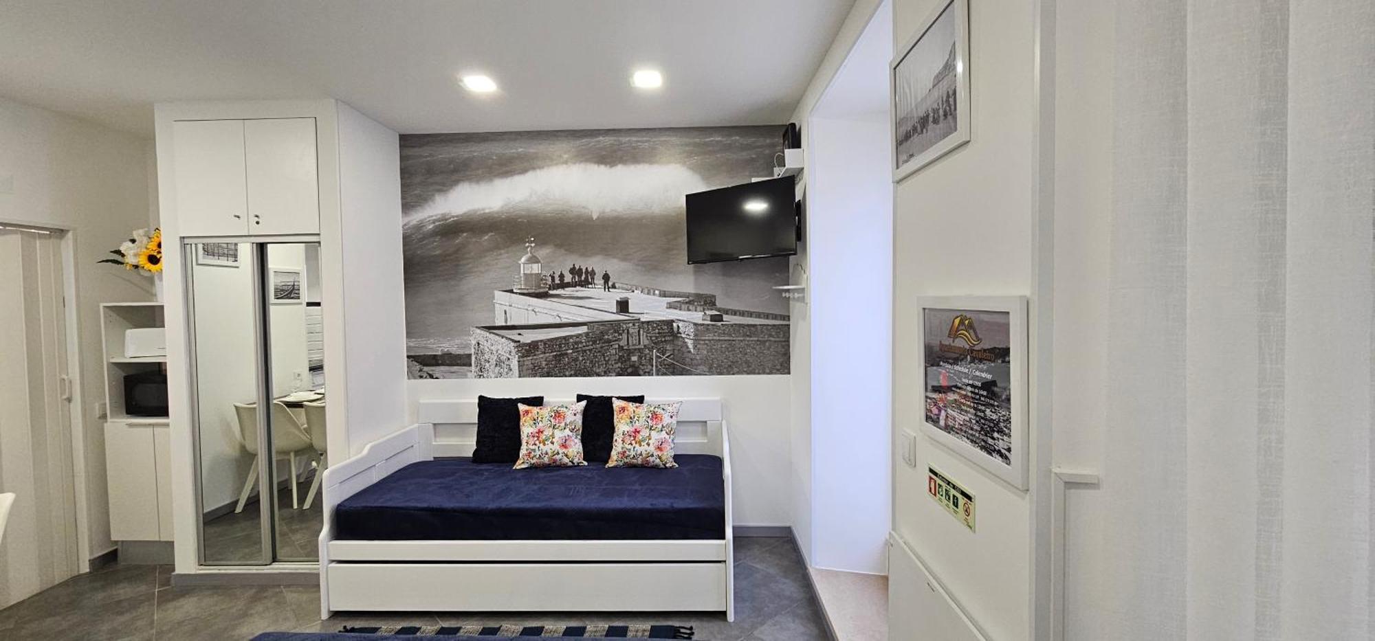 Apartamento Cavaleiro Назаре Экстерьер фото
