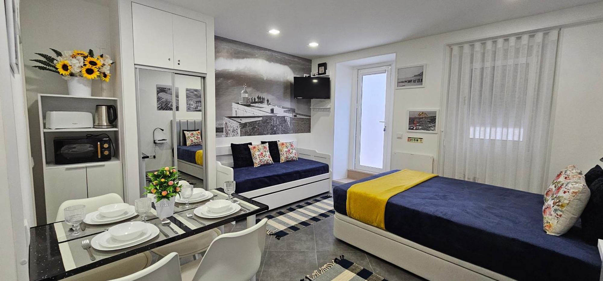 Apartamento Cavaleiro Назаре Экстерьер фото